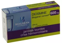 Diosmine Biogaran Conseil 600 Mg, Comprimé Pelliculé à Nice