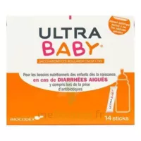 Ultra-baby Poudre Antidiarrhéique 14 Sticks/2g à Nice