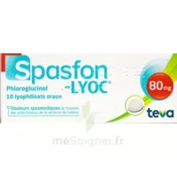 Spasfon Lyoc 80 Mg, Lyophilisat Oral à Nice
