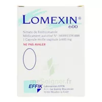 Lomexin 600 Mg Caps Molle Vaginale Plq/1 à Nice