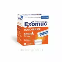 Exomuc 200 Mg, Granulés Pour Solution Buvable En Sachet 24 Sachets/3g à Nice