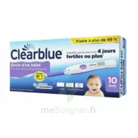 Clearblue Test D'ovulation 2 Hormones B/10 à Nice